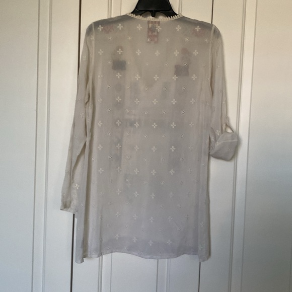 Johnny was high low blouse size small - Picture 2 of 2